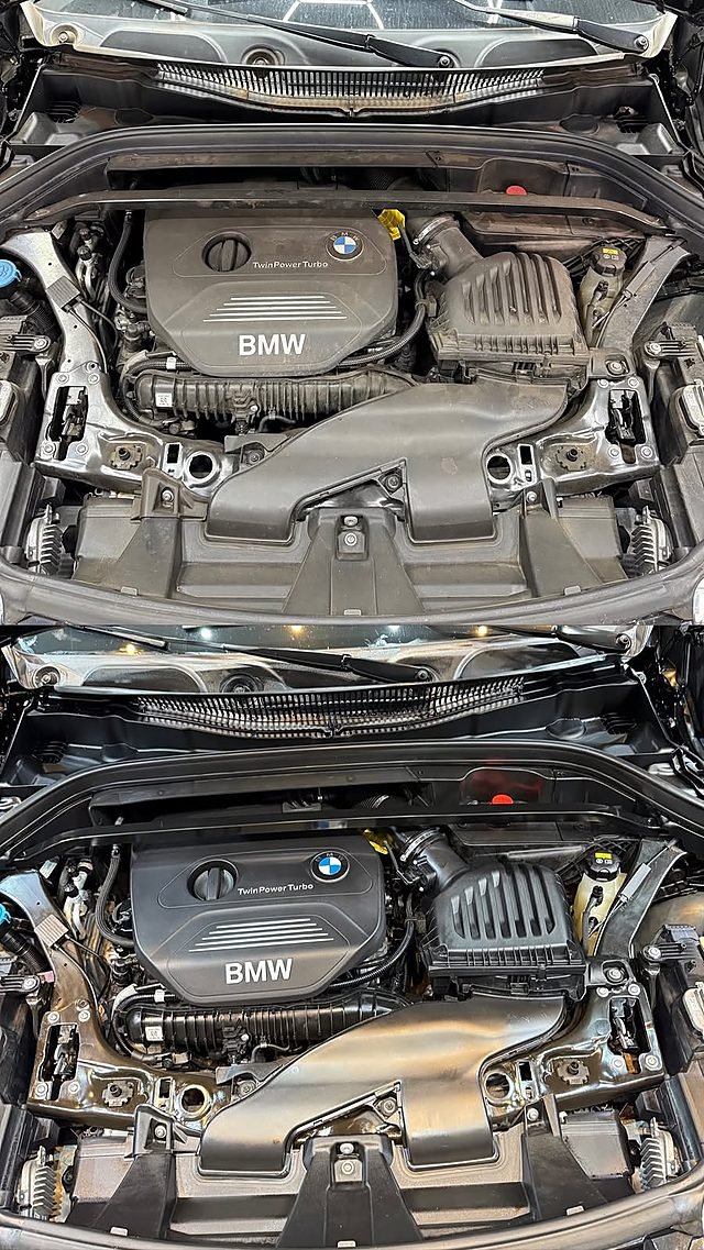 Resultado de lavagem de motor profissional